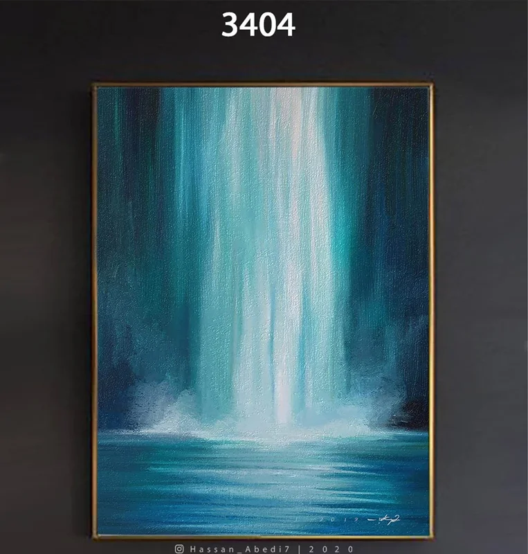نقاشی آبستره کد 3404